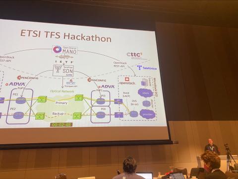 TeraFlow in IETF-116 Hackaton