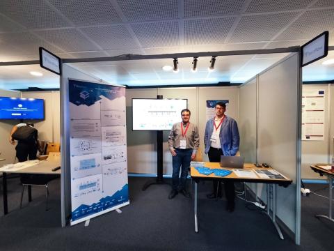 TeraFlow booth at EuCNC2022